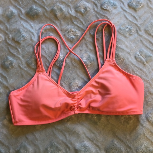 aerie Other - Aerie strappy criss cross back bikini top large